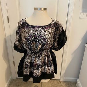 Bee-fly Silkie Black Blouse